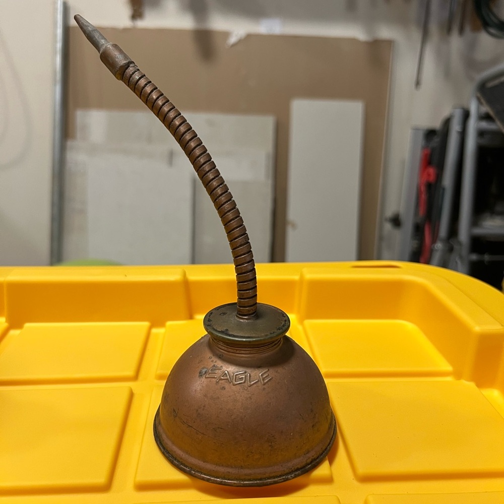 Vintage Eagle Oil Can